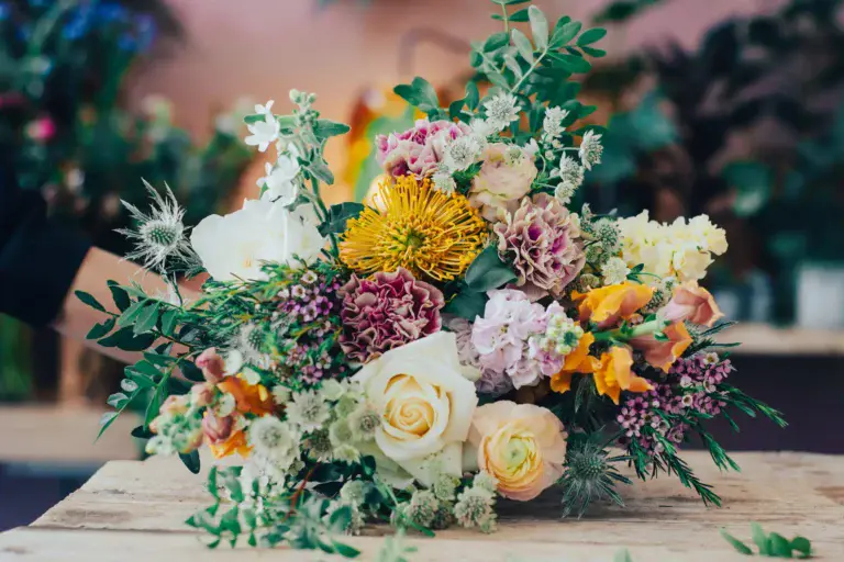 bouquets de fleurs